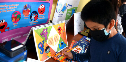 Nuevas herramientas para los niños desplazados por la crisis en Venezuela