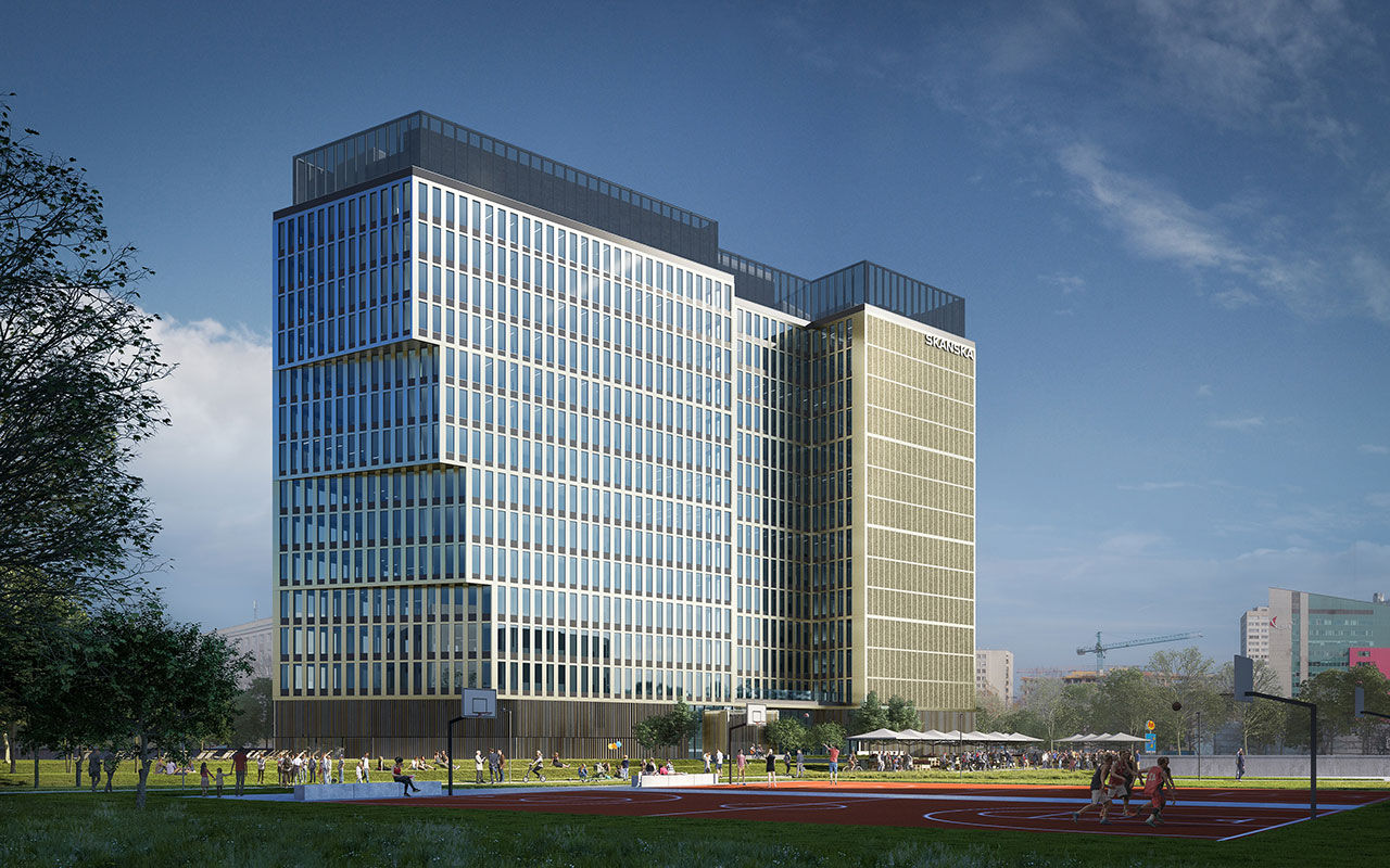 CEMEX suministra concreto bajo en carbono para edificio sostenible en Polonia