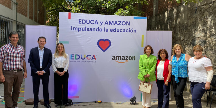 Fundación EDUCA México celebra alianza con Amazon México para impulsar la educación y el emprendimiento en el Estado de México