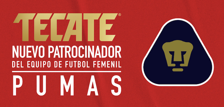 Tecate anuncia el patrocinio de su segundo equipo de fútbol femenil, las Pumas