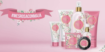 #MesRosaconMaja, la campaña de Maja en apoyo a FUCAM A.C.