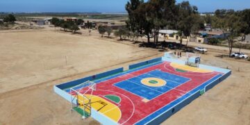 Renuevan en Valle de San Quintín espacios comunitarios para un futuro más saludable