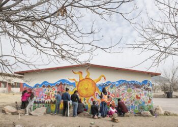 Hermenegildo Gil Galeana School. Proyecto Fotovoltaico Santa Maria, Galeana, Chihuahua