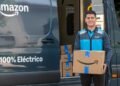 Camioneta eléctrica de entregas de Amazon.